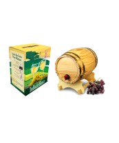 Trabacco Red 5 Litre Box (includes Oak Barrel) Red Wine - Italy 